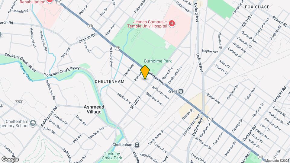 312 Jefferson Ave Map and Location Details