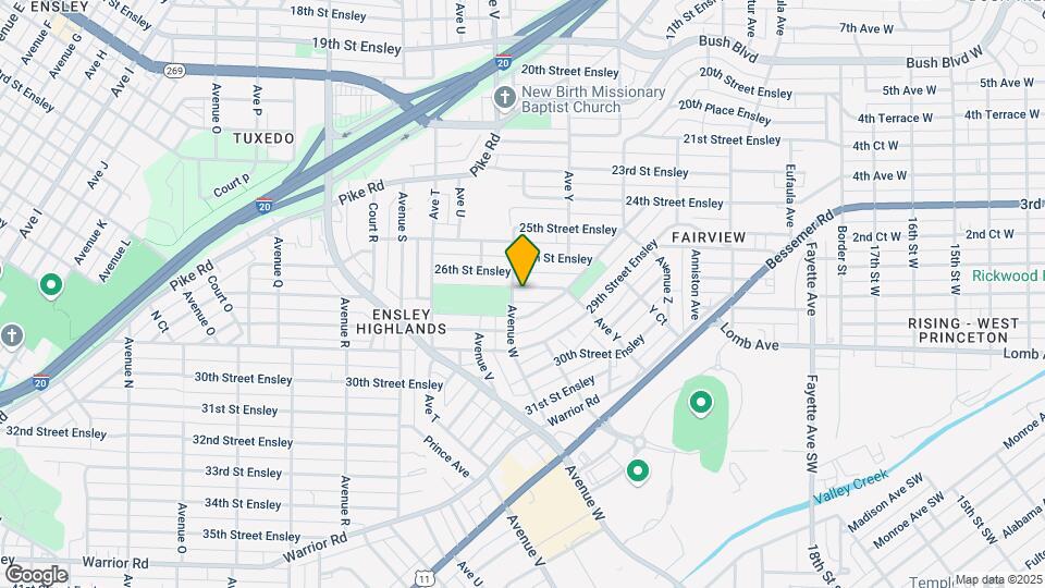 2301 27th St W Mapa y Detalles de la Ubicación