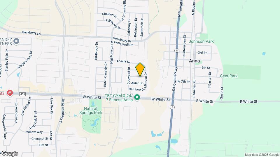 725 Sequoia Dr Map and Location Details