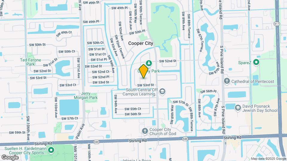 5271 SW 90th Way Map and Location Details