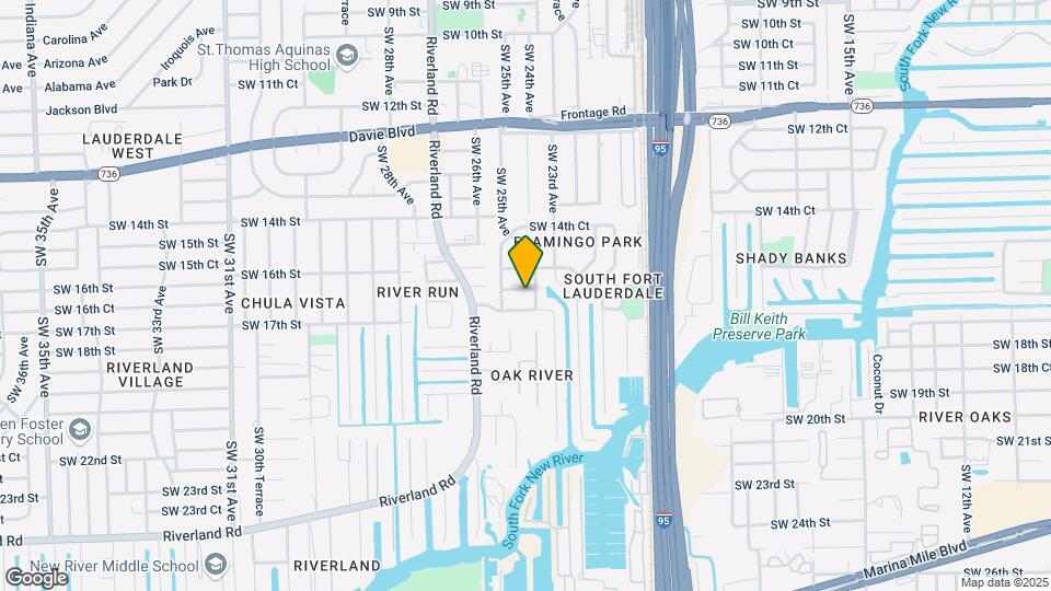 2440 SW 16th St Mapa y Detalles de la Ubicación