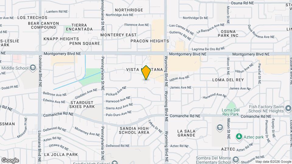 4204 Vida Verde Ln NE Map and Location Details