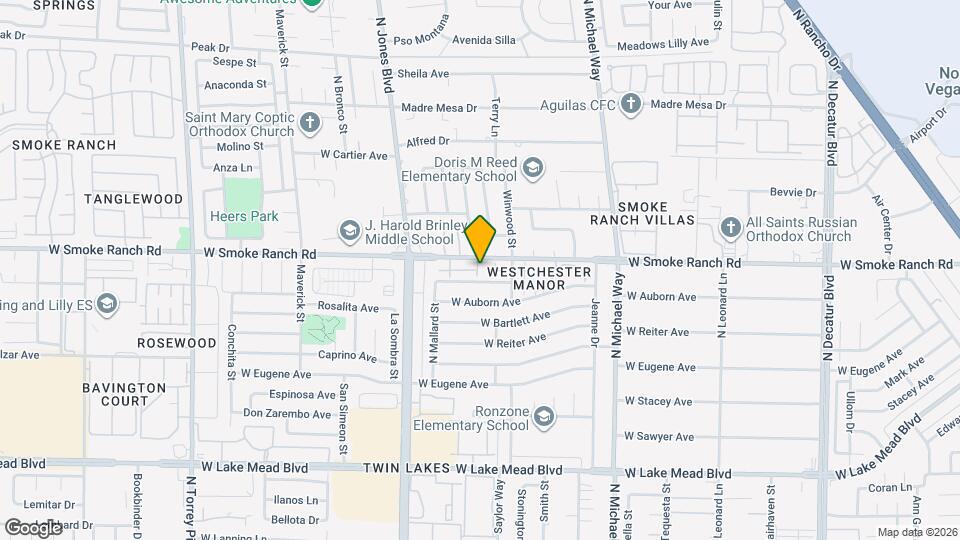 5733 W Smoke Ranch Rd, Unit F11321 Map and Location Details