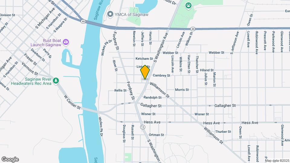 2323 S Washington Ave Map and Location Details