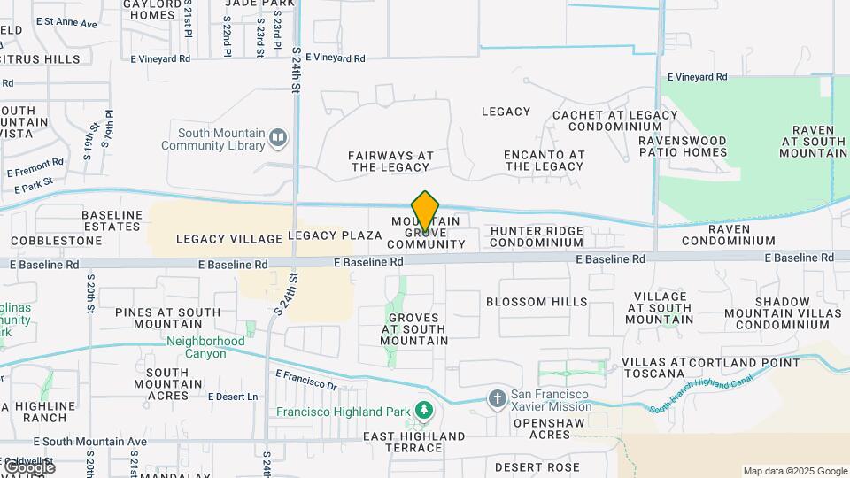 7510 S 27th Way Map and Location Details