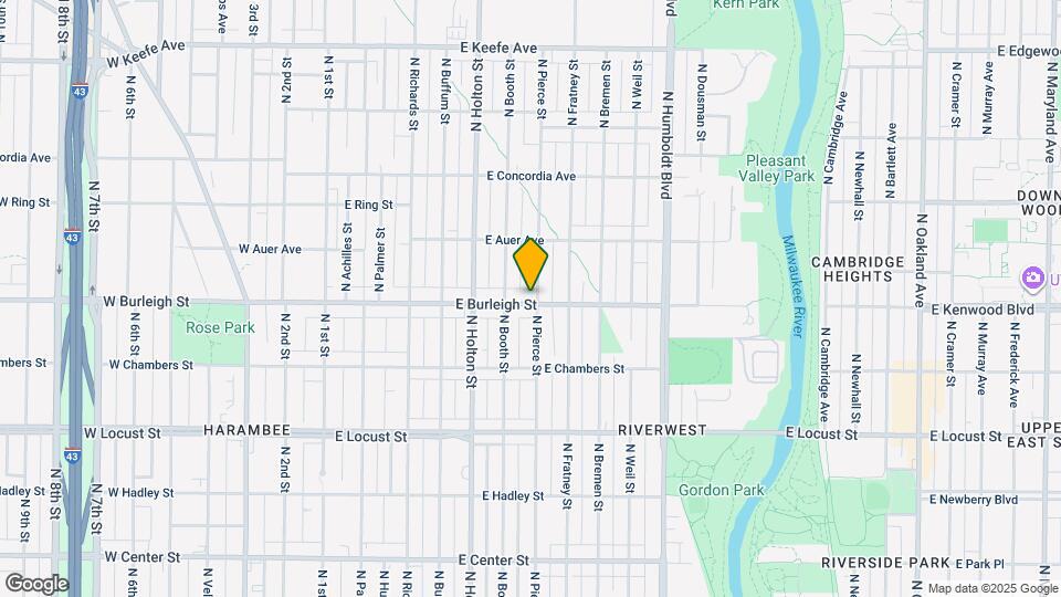 632 E Burleigh St, Unit 632 E. Burleigh St. Map and Location Details