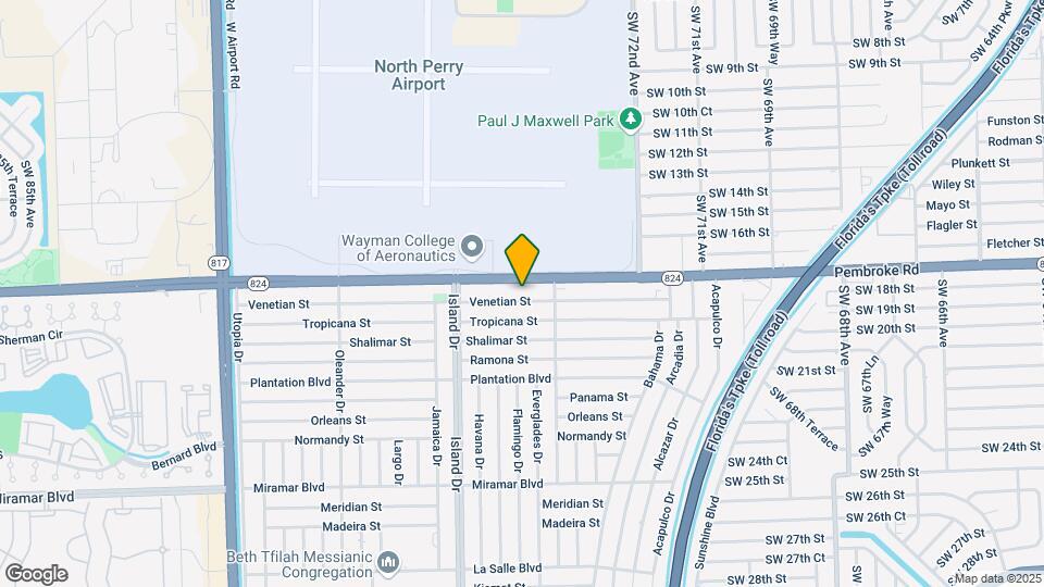 7613 Venetian St Map and Location Details