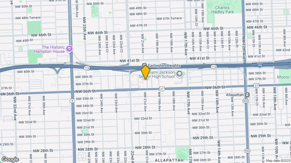 3680 NW 20th Ct Map and Location Details