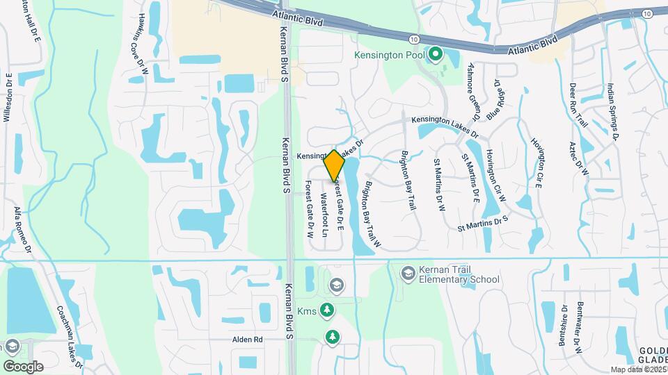2058 Forest Gate Dr E Mapa y Detalles de la Ubicación