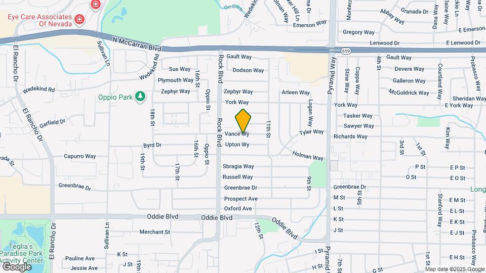 1285 Vance Way Map and Location Details