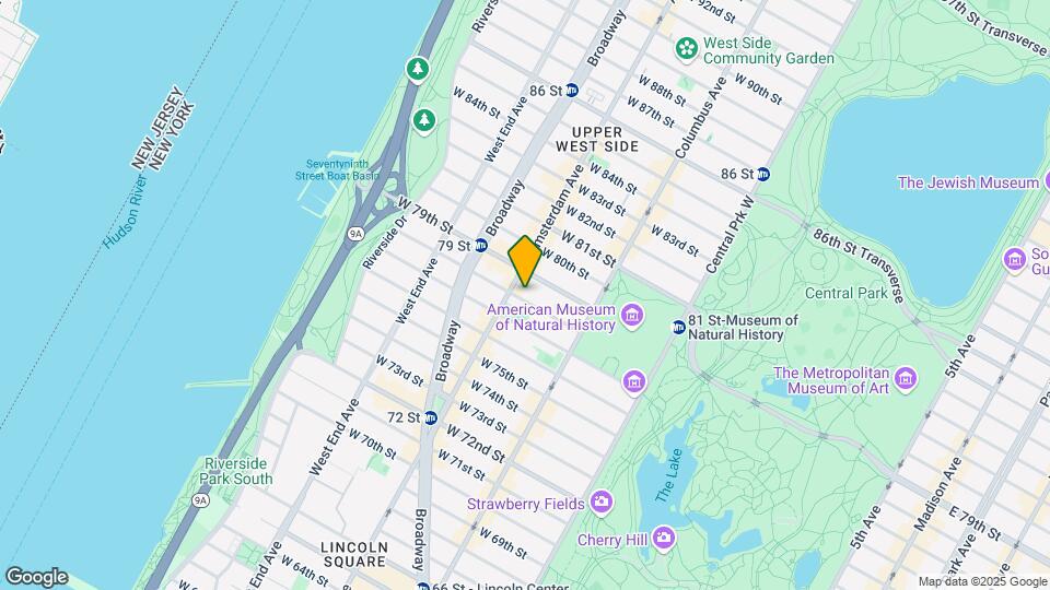 167 W 78th St Map and Location Details
