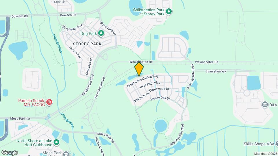 11637 Great Commission Way Map and Location Details