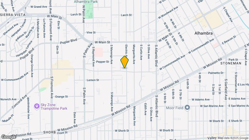 1505 W Commonwealth Ave Map and Location Details