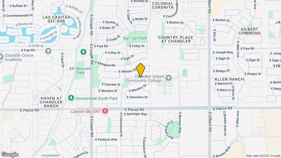 2430 E Fairview St Map and Location Details