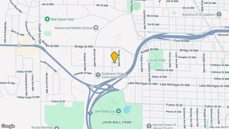 306 Ball Park Blvd NW Map and Location Details