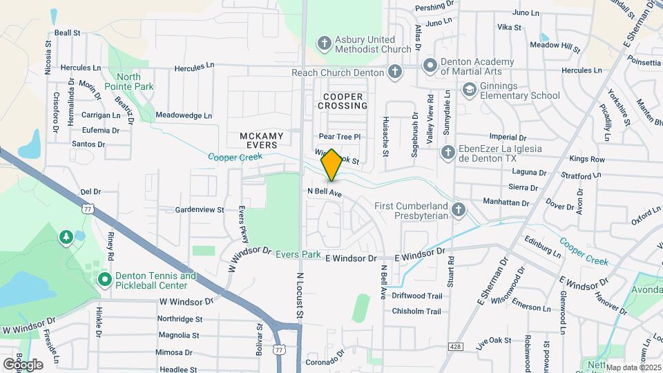 3316 N Bell Ave Map and Location Details