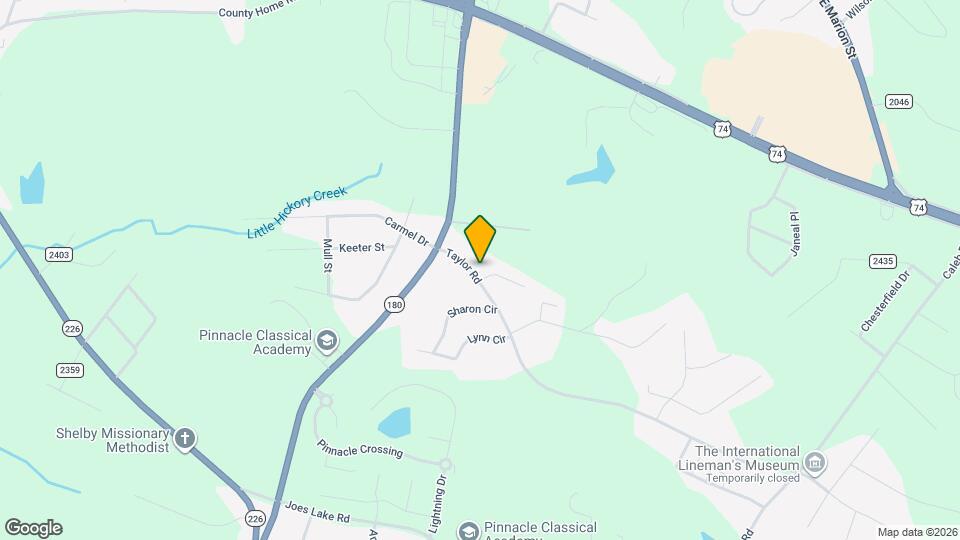 2011 Taylor Rd Map and Location Details