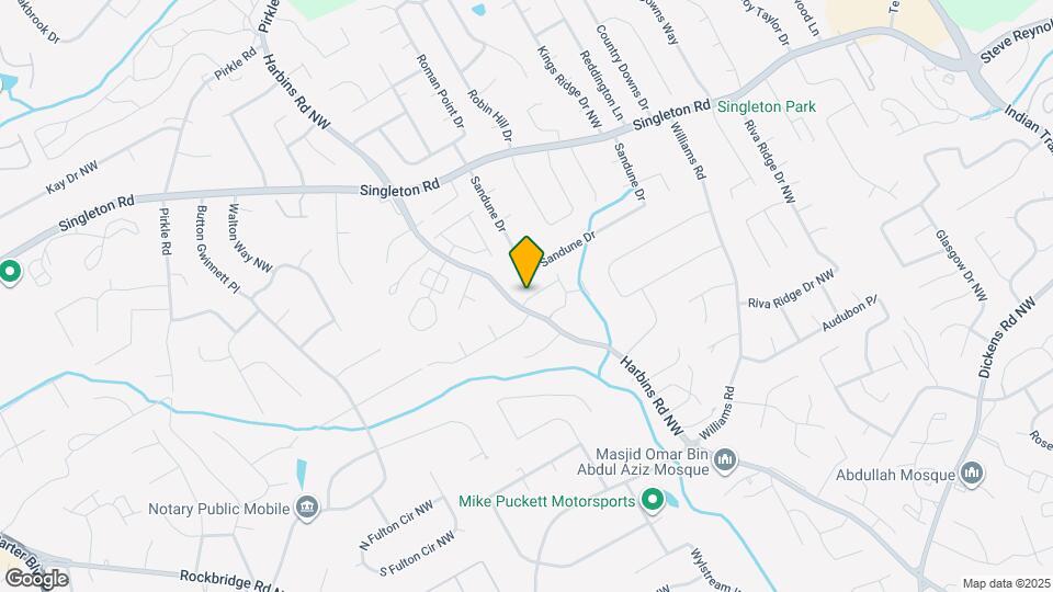 5577 Clover Rise Ln Map and Location Details