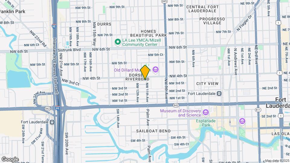 1100 NW 3rd St Map and Location Details