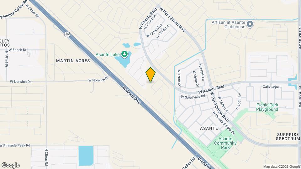 24136 N 172nd Dr Map and Location Details