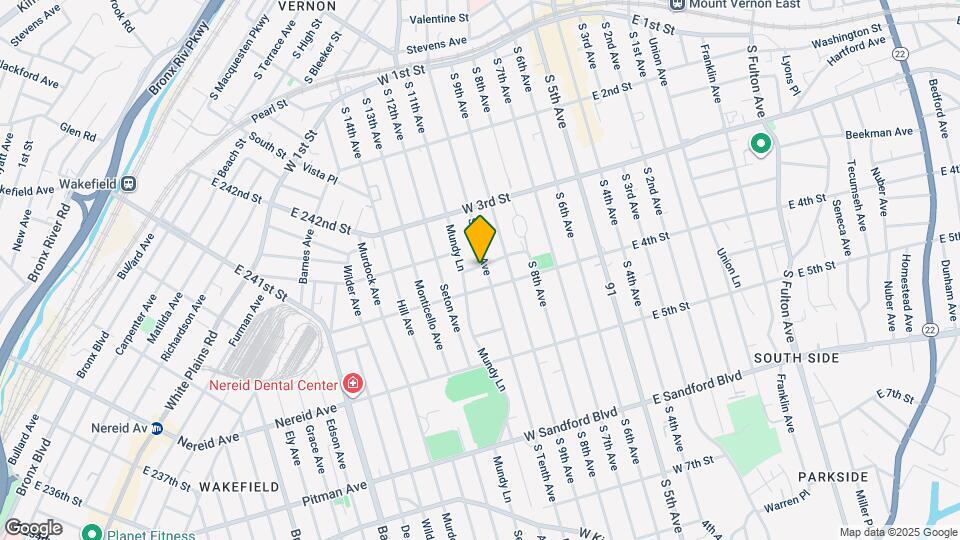 252 S Tenth Ave Map and Location Details
