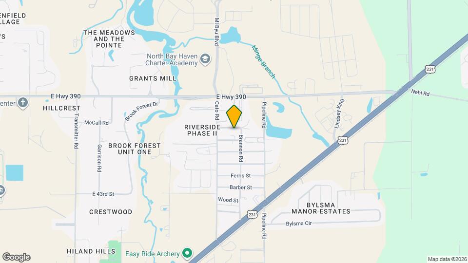 4122 Corbin Rd Map and Location Details