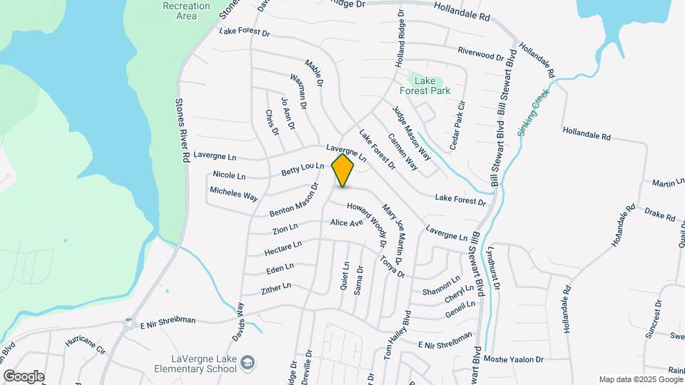 102 Mary Joe Martin Dr Map and Location Details