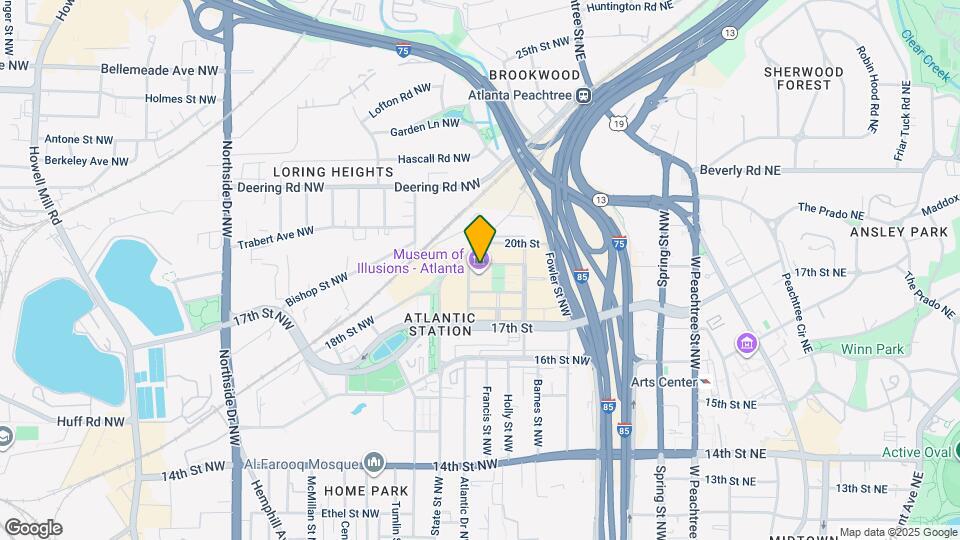 264 19th St NW, Unit 2404 Map and Location Details