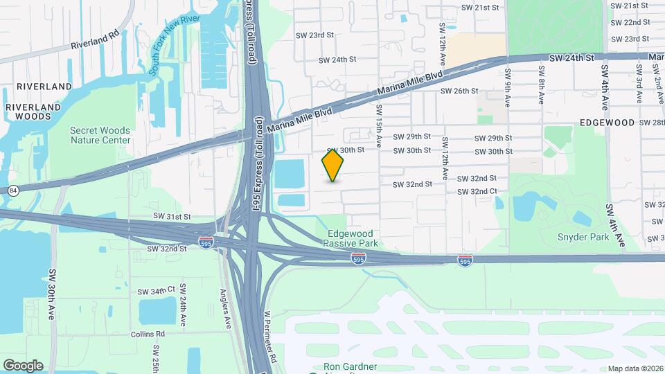 1725 SW 32nd St Mapa y Detalles de la Ubicación