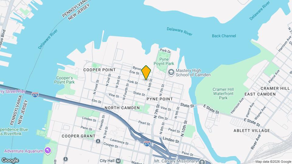 538 Bailey St Map and Location Details