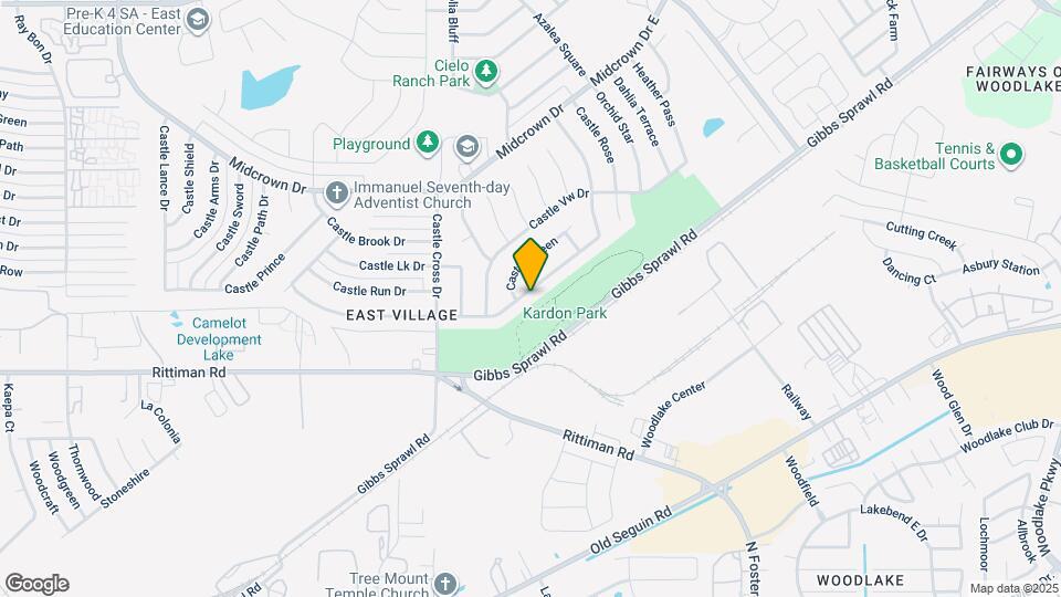 6010 Castle Hunt Dr Map and Location Details