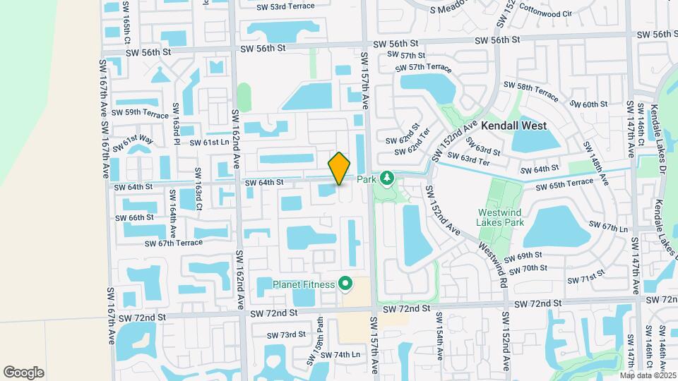 6455 SW 158th Psge-Unit -1 Map and Location Details
