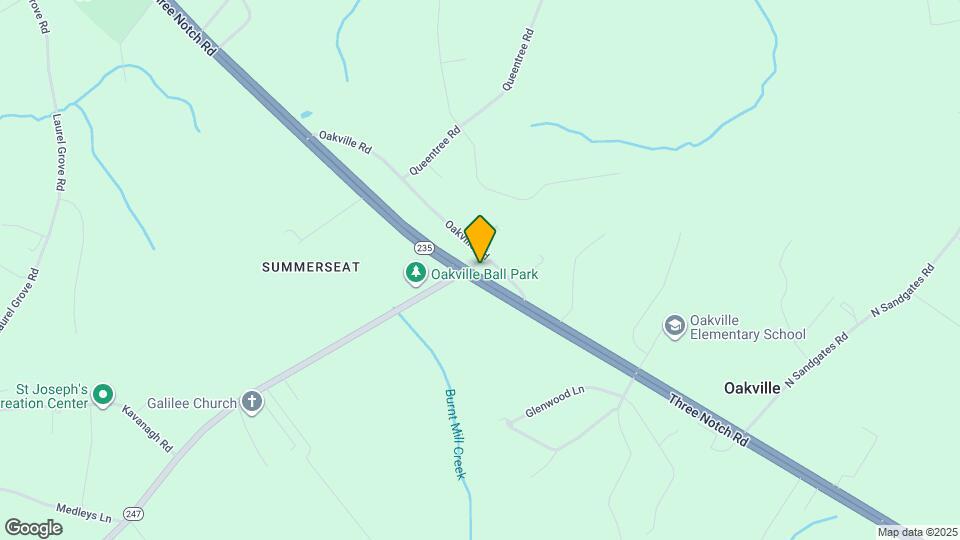 26530 Three Notch Rd Map and Location Details