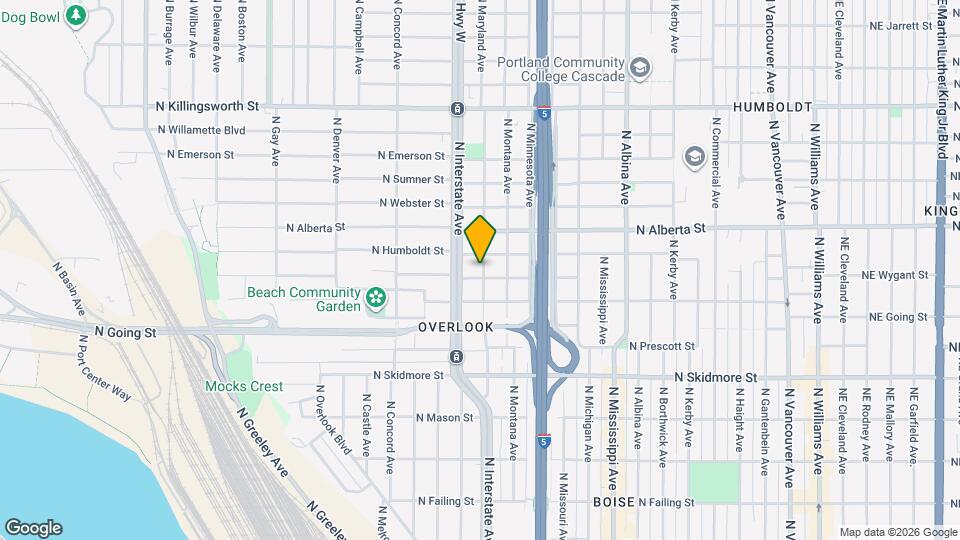 4811 N Maryland Ave Map and Location Details