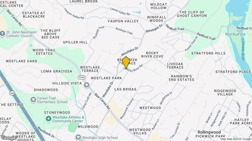 445 Rocky River Rd Map and Location Details