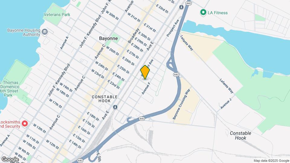79 E 25th St, Unit 2 Map and Location Details