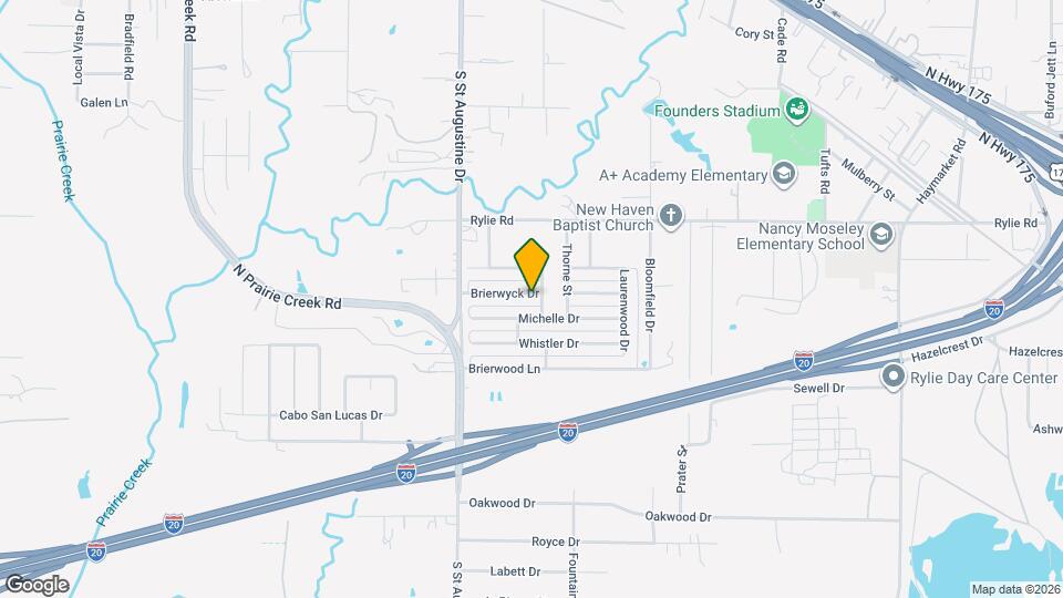 9720 Brierwyck Dr Map and Location Details