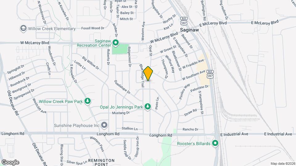 420 Opal St Map and Location Details