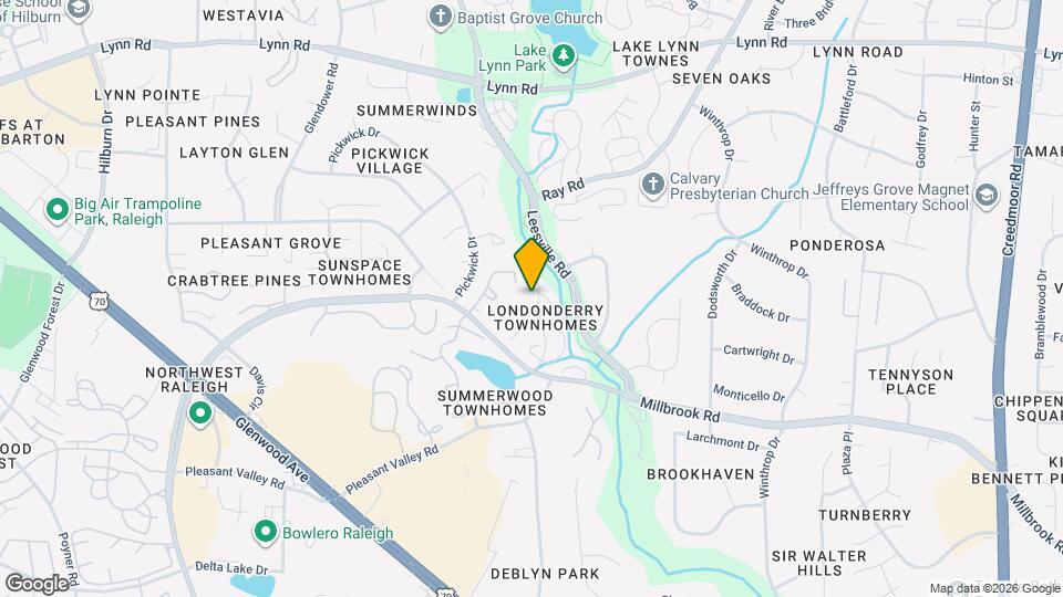 6205 Waterside Ln Mapa y Detalles de la Ubicación