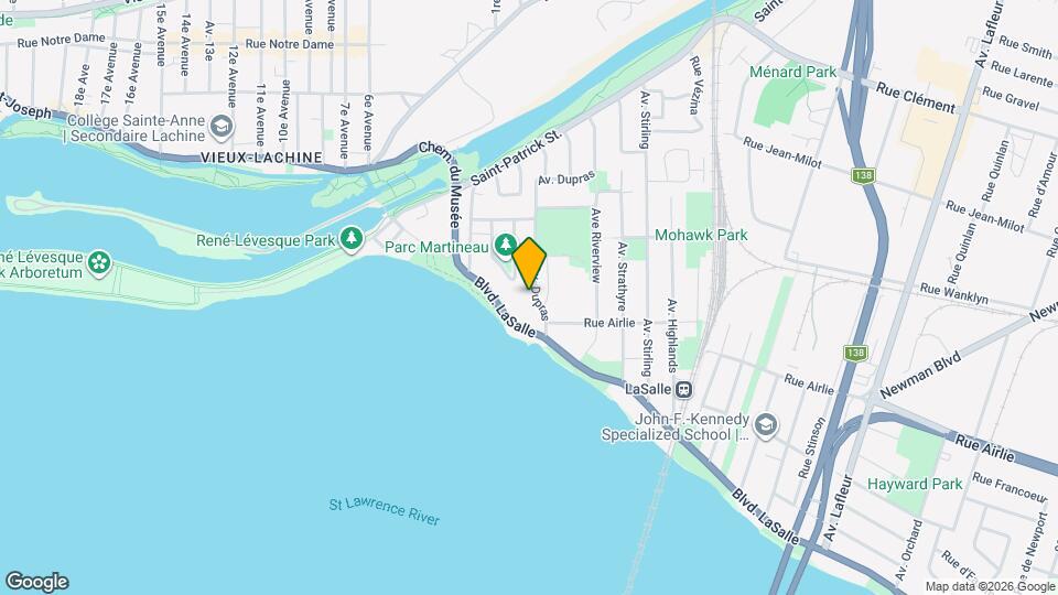 18-20 Dupras Av Map and Location Details