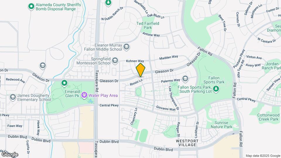 3565 Rimini Ln Map and Location Details
