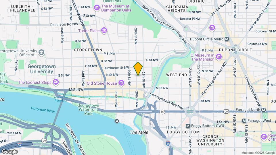 1237 29th St NW Map and Location Details