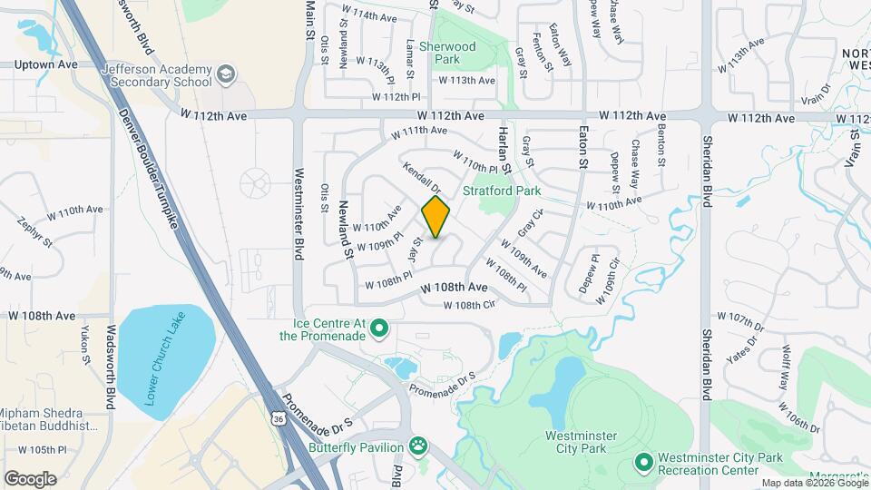 10851 Ingalls Cir, Unit H514 Mapa y Detalles de la Ubicación