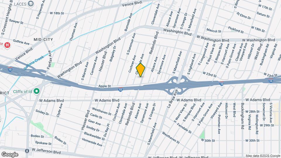 2407 Redondo Blvd Map and Location Details