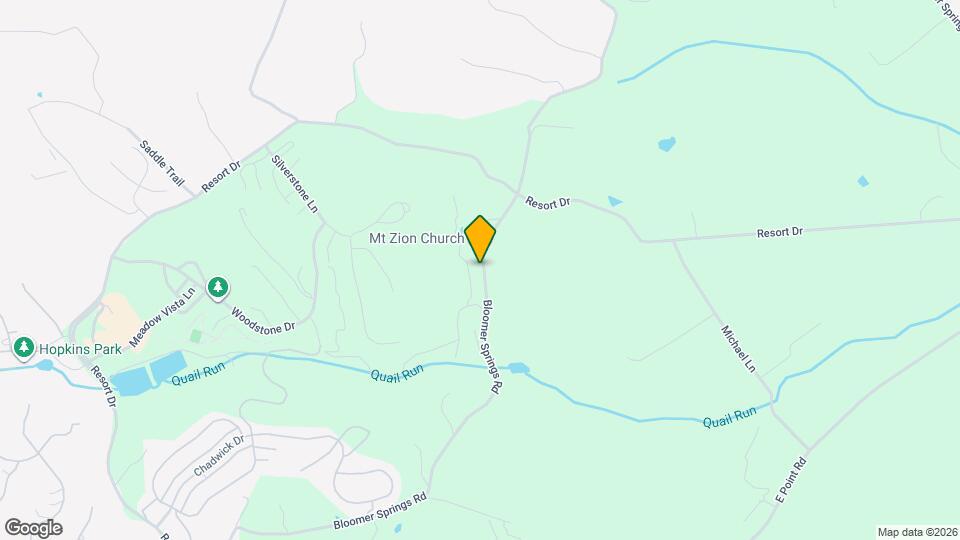 2841 Bloomer Springs Rd Map and Location Details