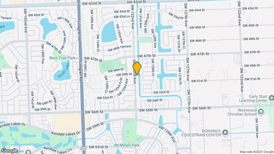 4931 SW 132nd Ave Map and Location Details
