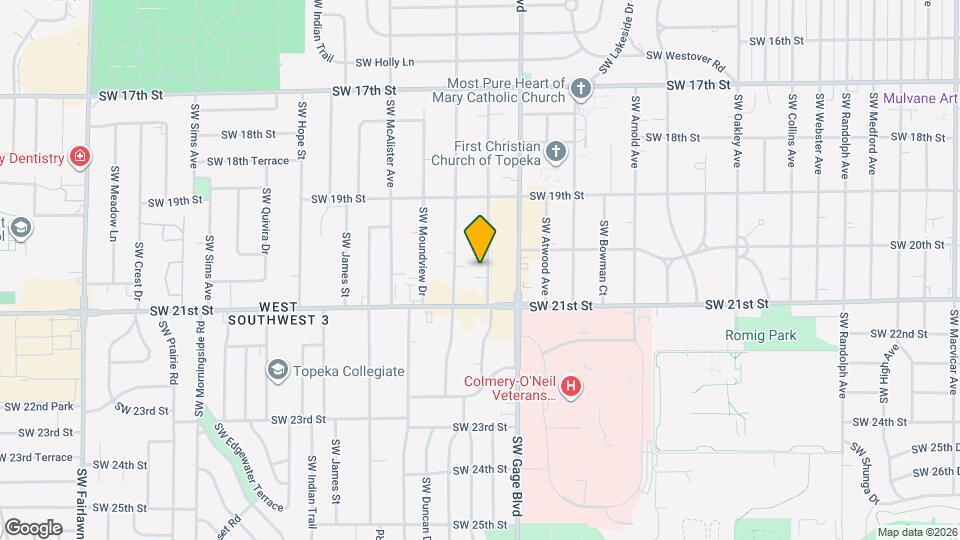 2015 SW Mission Ave Map and Location Details