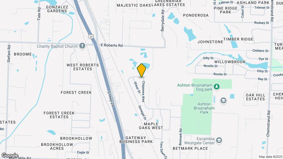 10928 Chippewa Way Map and Location Details