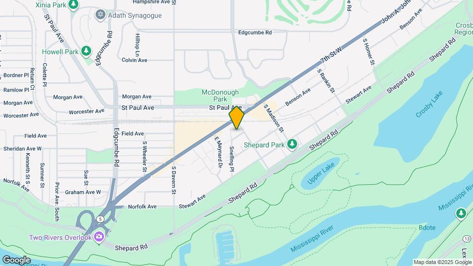 2395 W Benson Ave Mapa y Detalles de la Ubicación