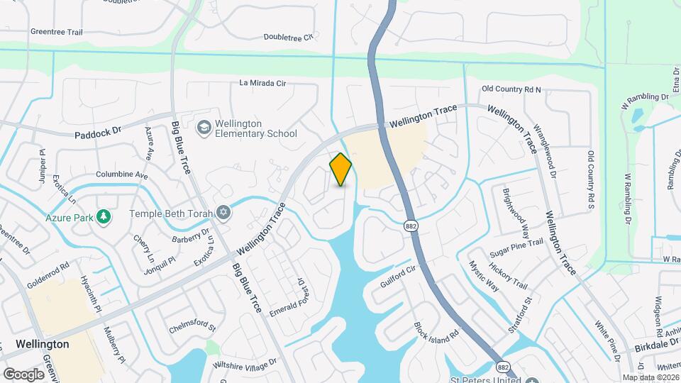 717 Lake Wellington Dr Map and Location Details